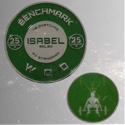 Isabel Benchmark Challenge Coin - Female Standards