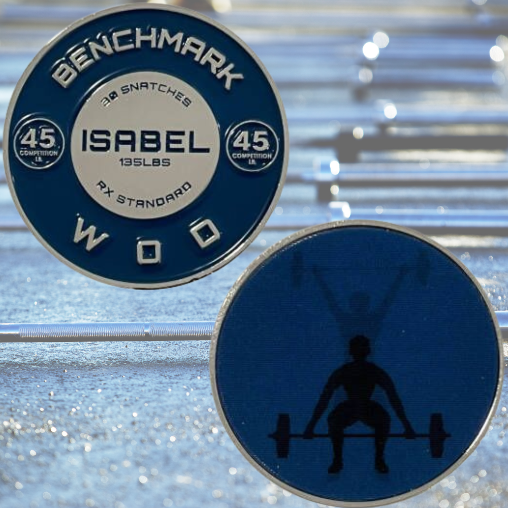 Isabel Benchmark Challenge Coin - Male Standards